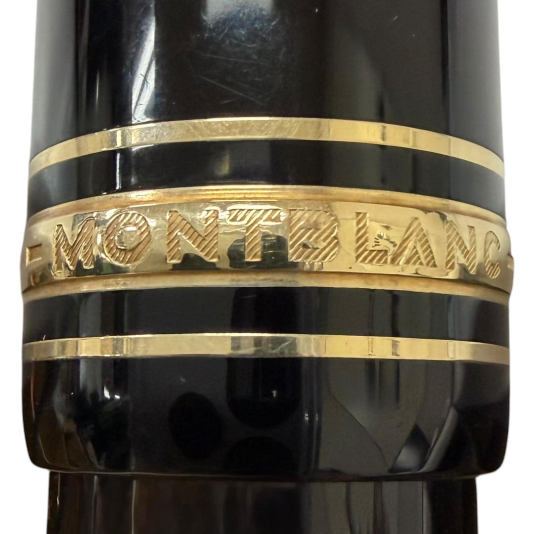 Very Good MONTBLANC fountain pen Meisterstück 149 black 18K mens