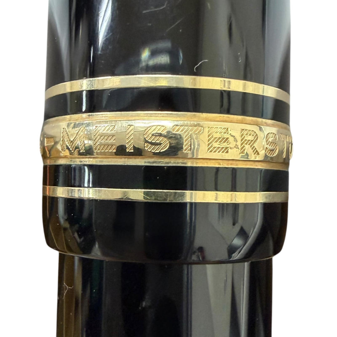 Very Good MONTBLANC fountain pen Meisterstück 149 black 18K mens