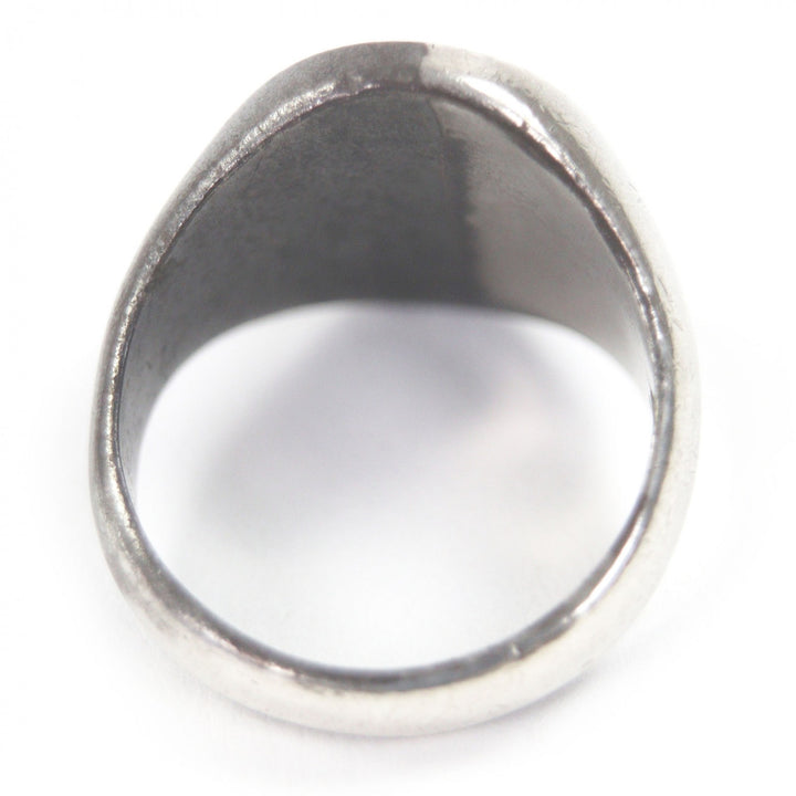 Very Good Maison Margiela 11 Ring Two-tone signet ring Silver SV925 mens