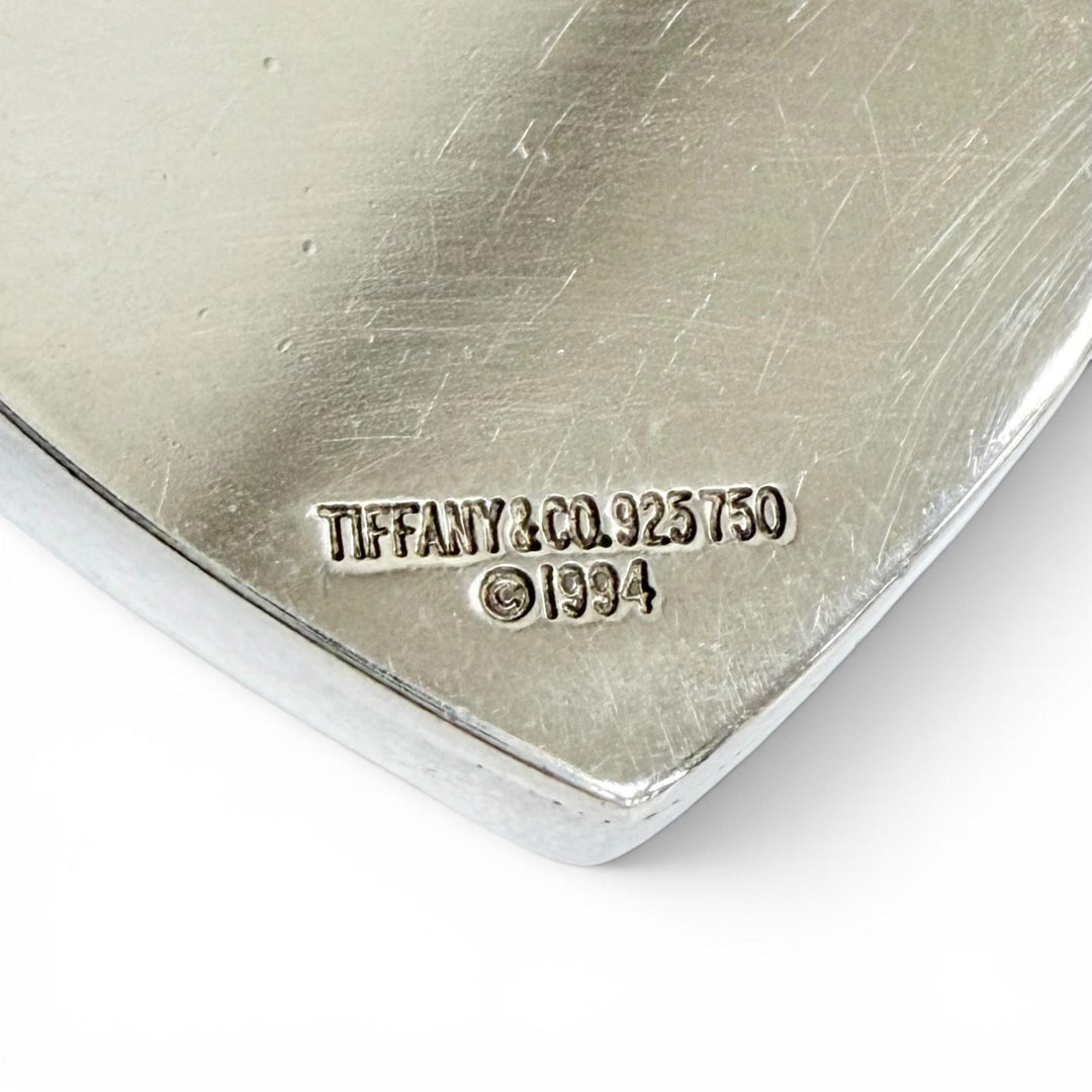 Great TIFFANY&Co. Necklace Heart Lock Key Necklace Pendant Accessory Silver 925