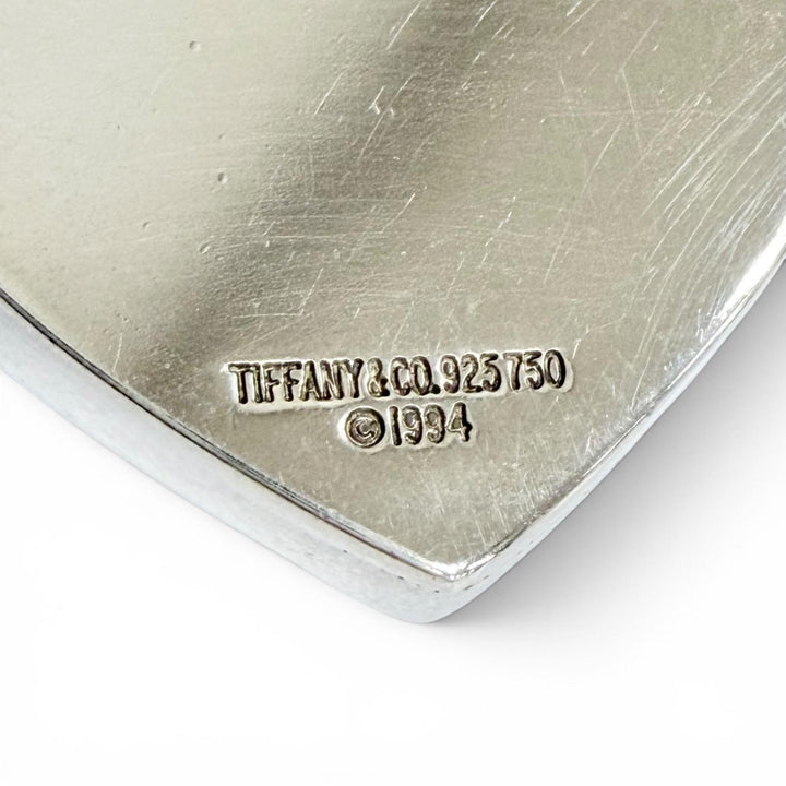 Great TIFFANY&Co. Necklace Heart Lock Key Necklace Pendant Accessory Silver 925