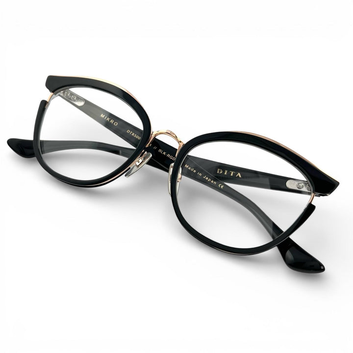 Excellent DITA Glasses MIKRO Cats eye black Women DTX500