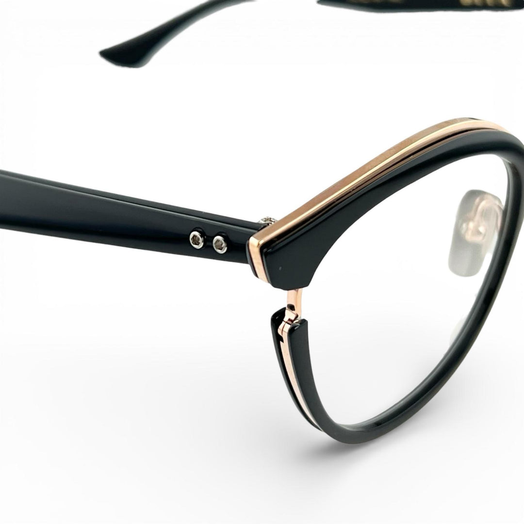 Excellent DITA Glasses MIKRO Cats eye black Women DTX500