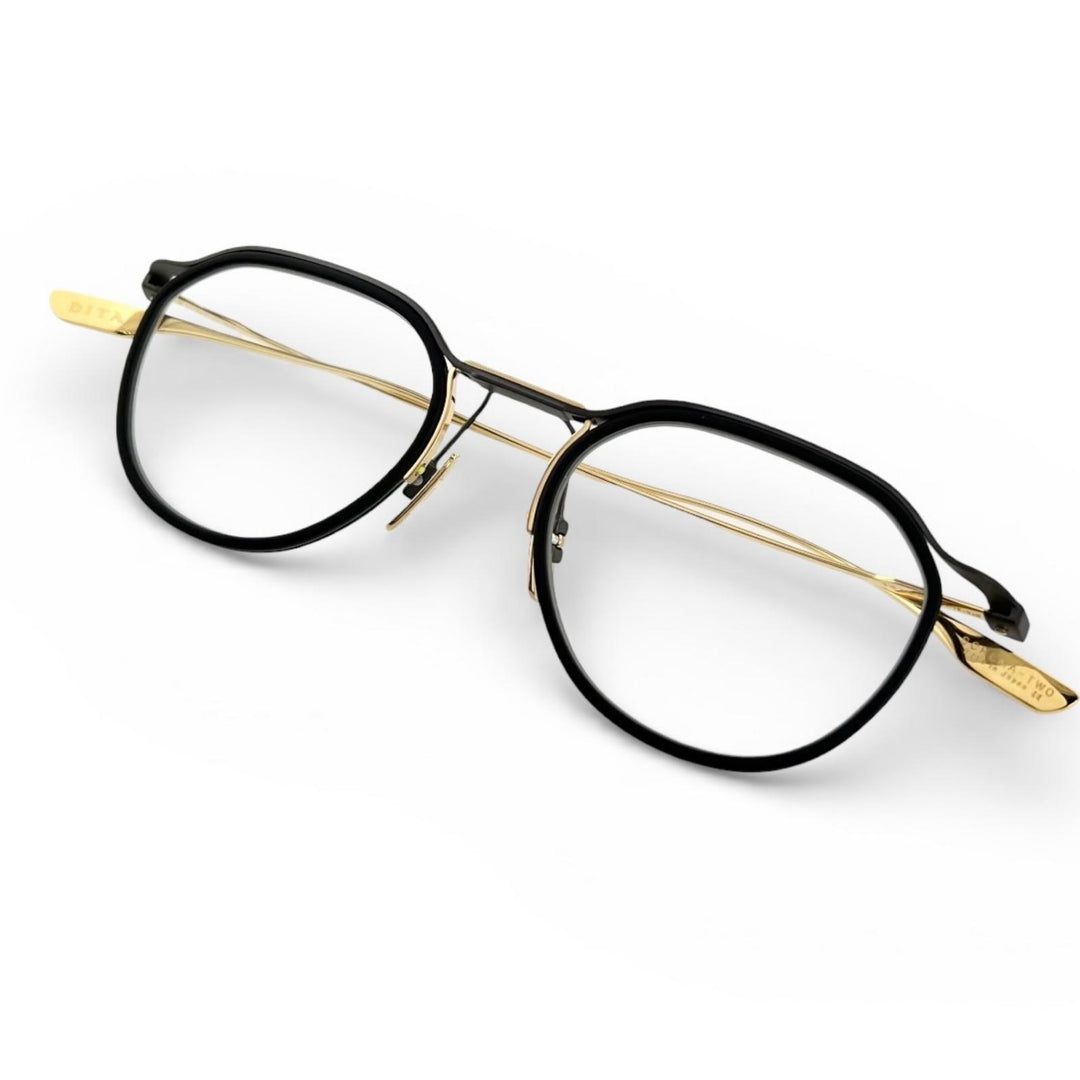Excellent DITA Glasses SCHEMA-TOW Boston Matt black Women DTX131