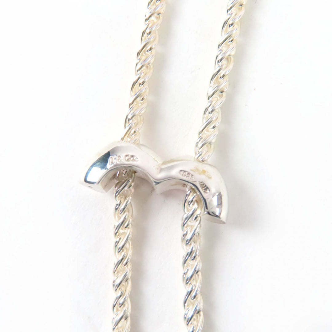 Excellent TIFFANY&Co. Necklace Puzzle heart Silver 925 Women