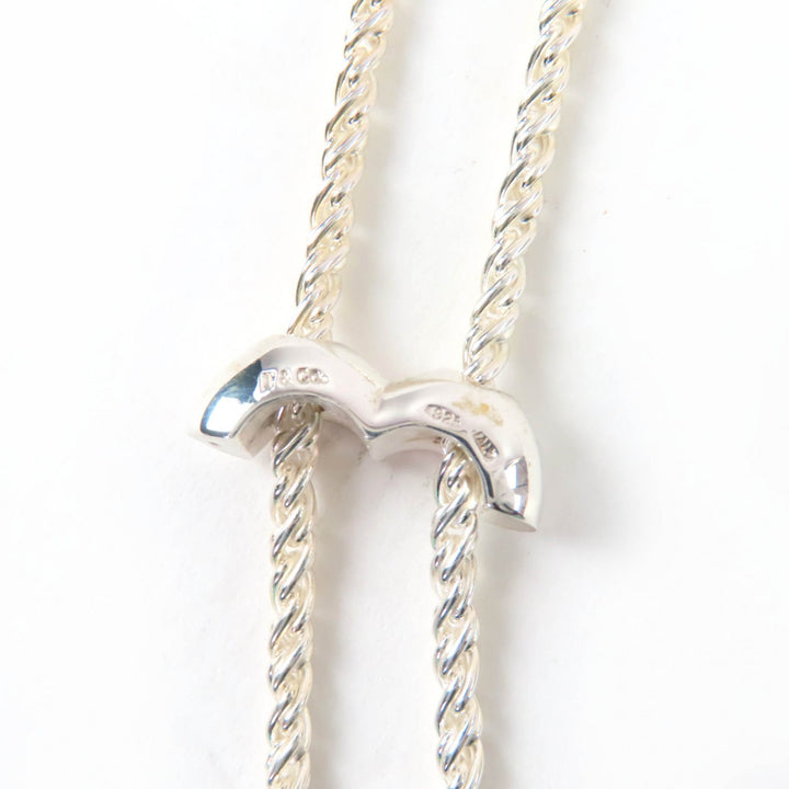Excellent TIFFANY&Co. Necklace Puzzle heart Silver 925 Women