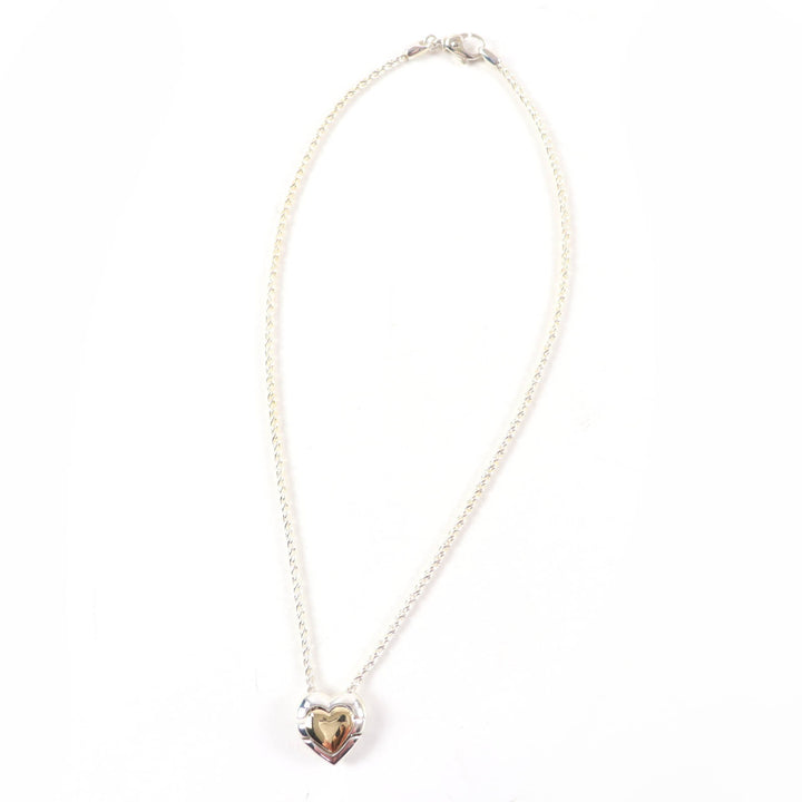 Excellent TIFFANY&Co. Necklace Puzzle heart Silver 925 Women