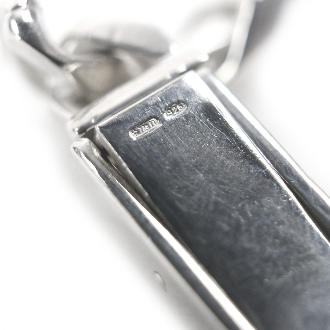 Very Good GUCCI bracelet Kihei Chain Silver SV925 Women 17