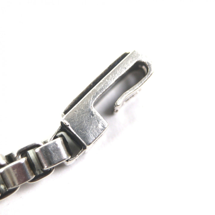 Great LOUIS VUITTON bracelet LV Tailor Silver AG925 mens M M1149M