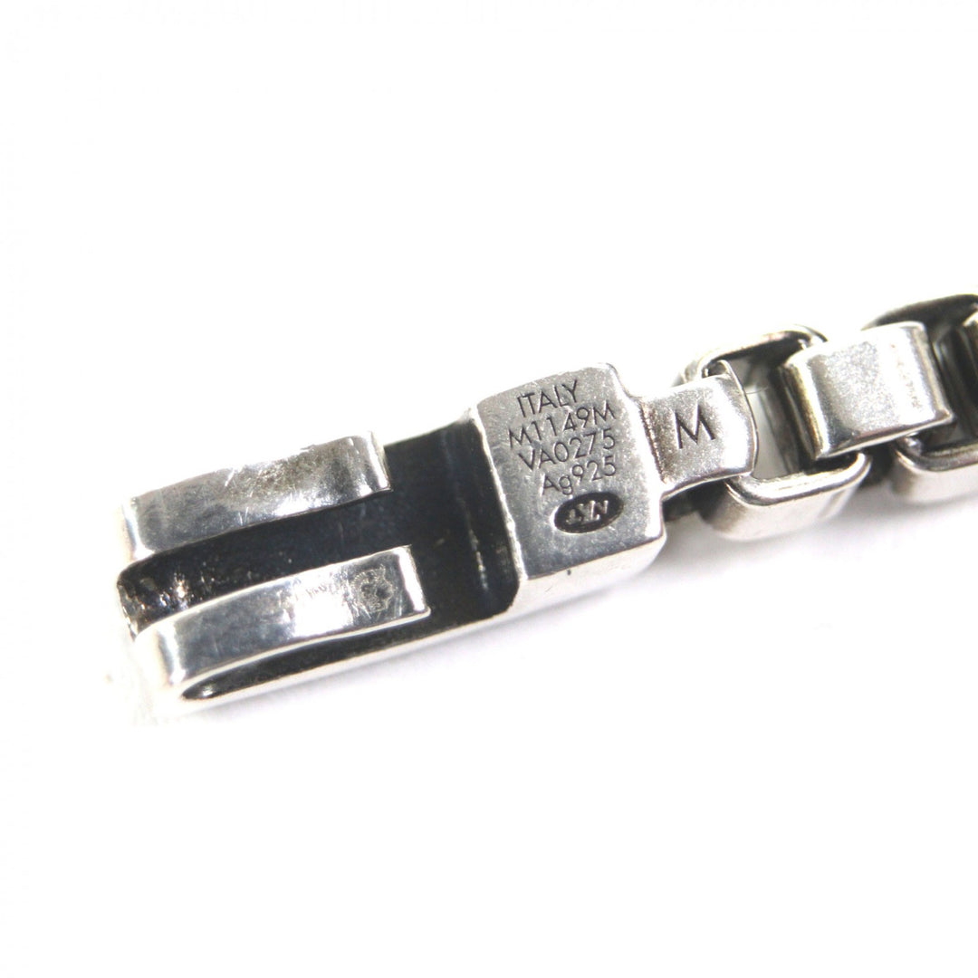 Great LOUIS VUITTON bracelet LV Tailor Silver AG925 mens M M1149M
