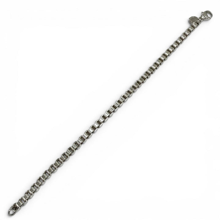 Great TIFFANY&Co. bracelet Venetian Chain Silver 925 mens