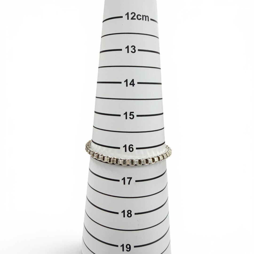 Great TIFFANY&Co. bracelet Venetian Chain Silver 925 mens