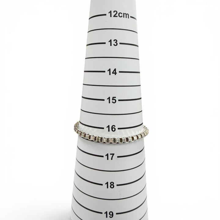 Great TIFFANY&Co. bracelet Venetian Chain Silver 925 mens