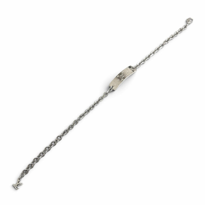 Great LOUIS VUITTON Bracelet Monogram Bold Current product Silver