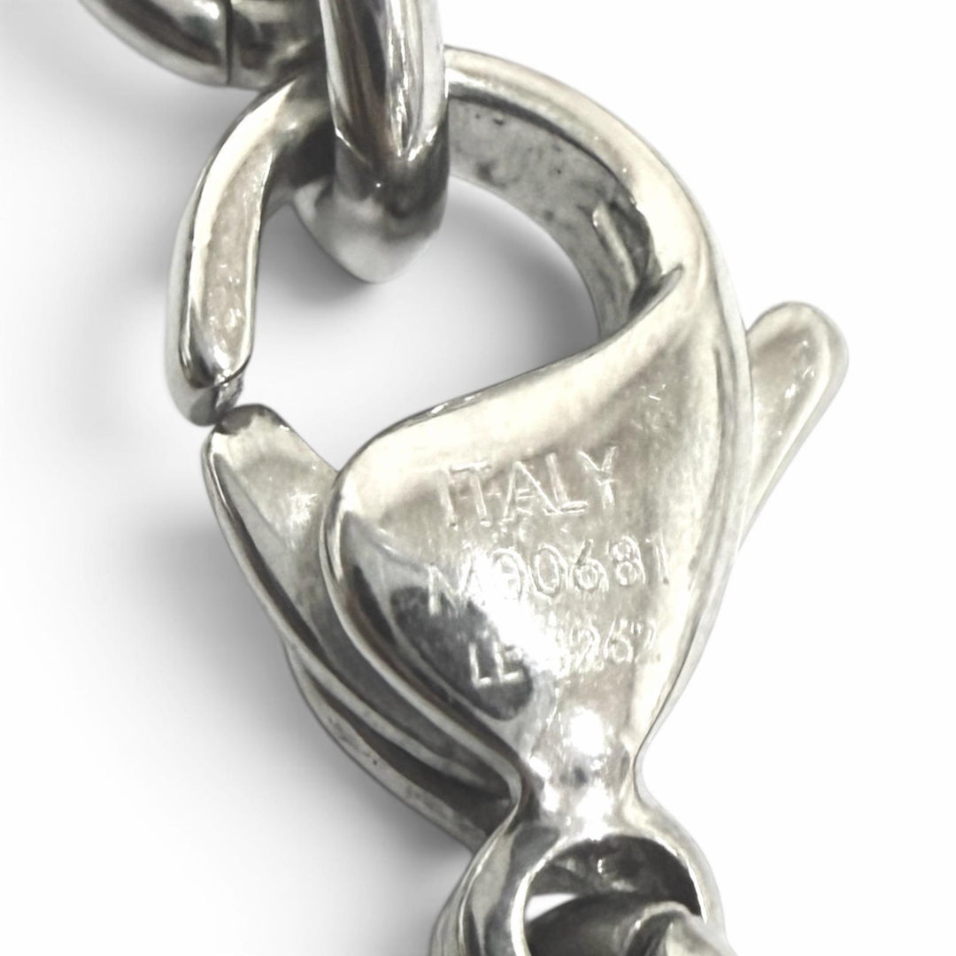 Great LOUIS VUITTON Bracelet Monogram Bold Current product Silver
