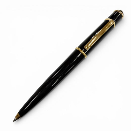Excellent Cartier Ballpoint pen Diaboro de Cartier black Blue Gemstone mens