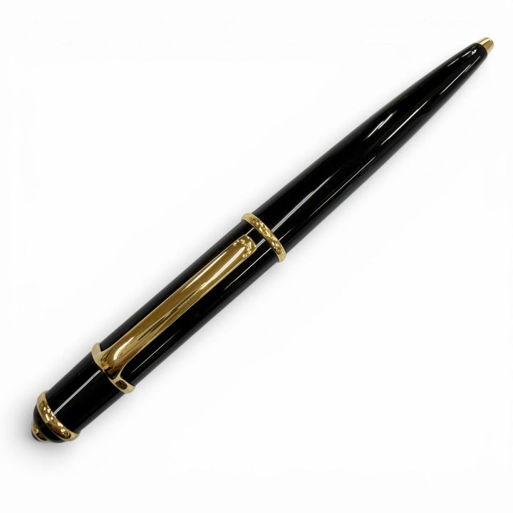 Excellent Cartier Ballpoint pen Diaboro de Cartier black Blue Gemstone mens