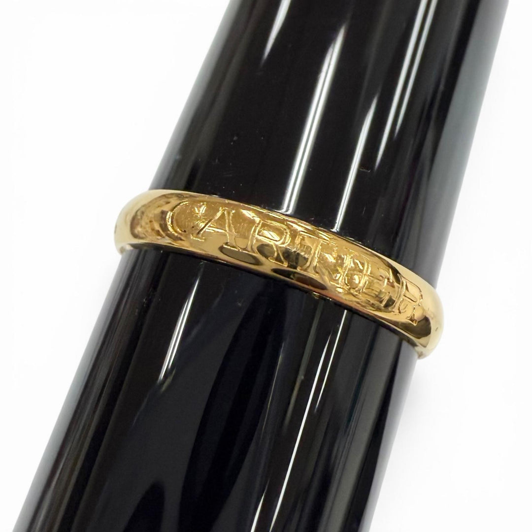 Excellent Cartier Ballpoint pen Diaboro de Cartier black Blue Gemstone mens
