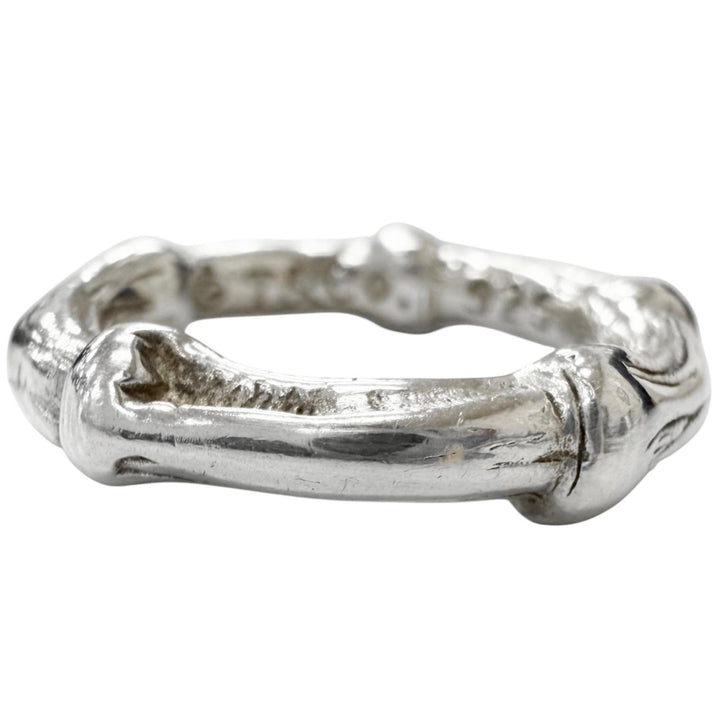 Great TIFFANY&Co. Ring ring 1996 Bamboo Silver SV925 Women