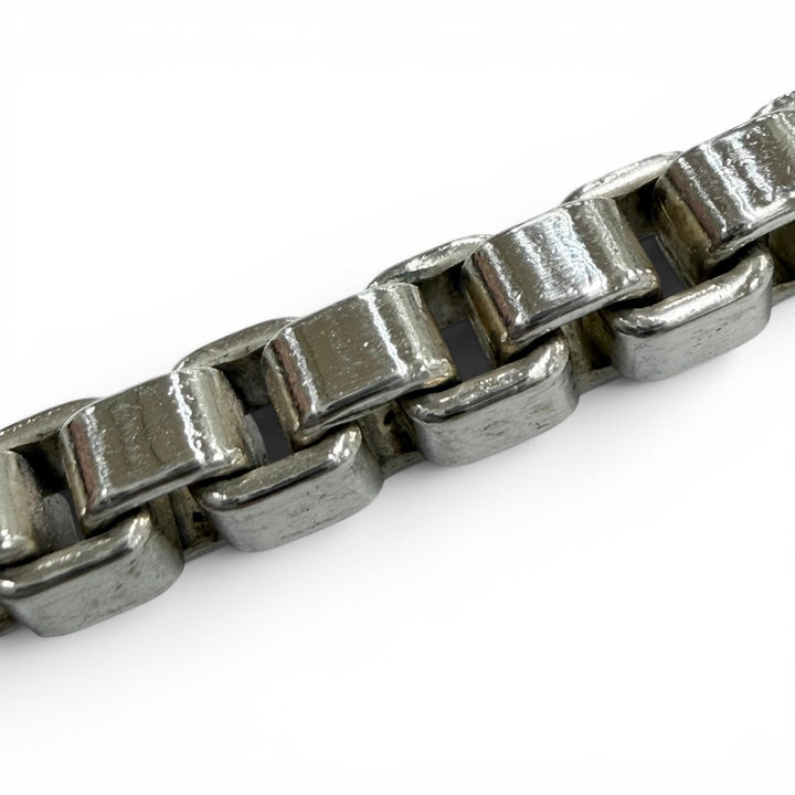 Great TIFFANY&Co. bracelet Venetian Chain Silver 925 mens
