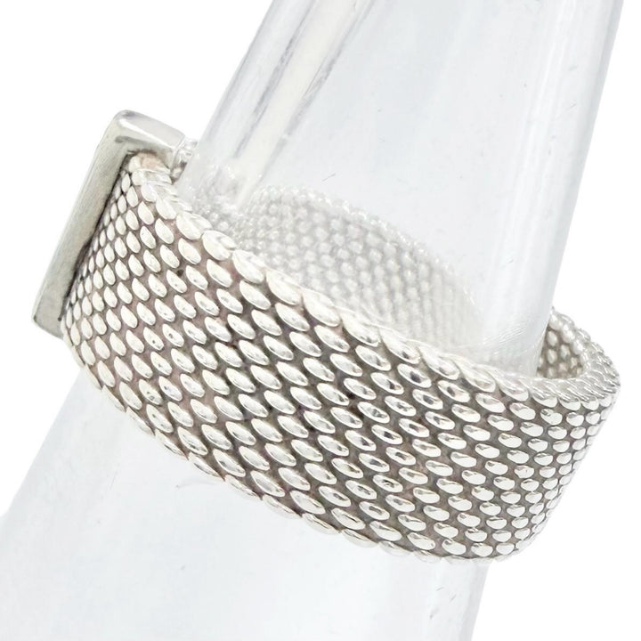 Great TIFFANY&Co. Ring ring Somerset 4P Diamond 925 Silver 925 Women
