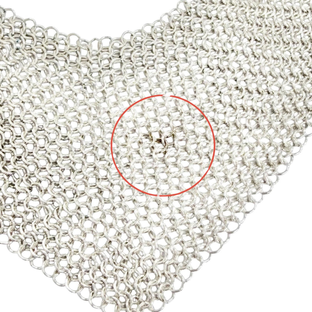 Great TIFFANY&Co. Necklace Mesh Necklace Silver 925