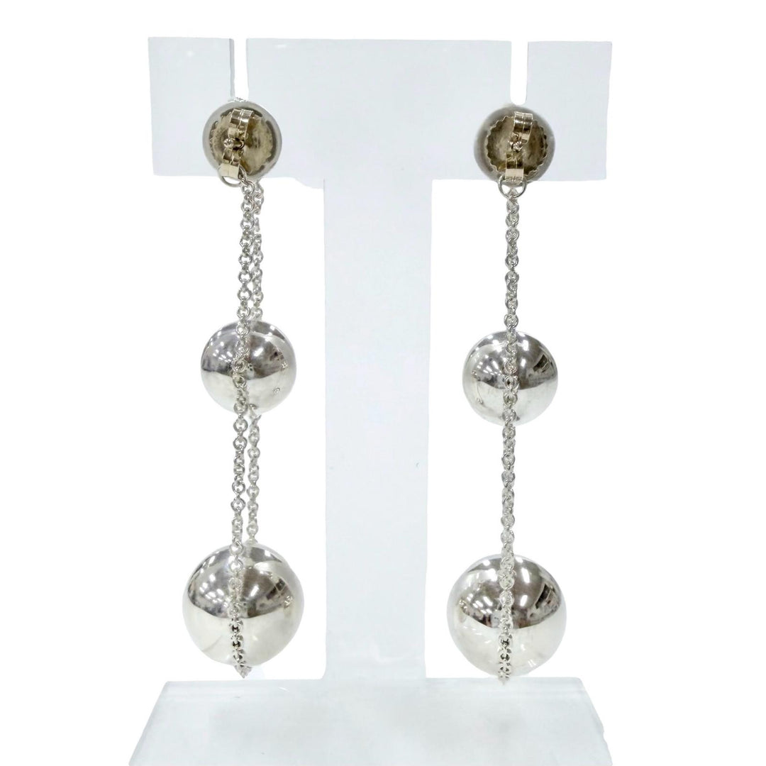 Great TIFFANY&Co. Pierce Hardware triple drop Silver AG925 Women
