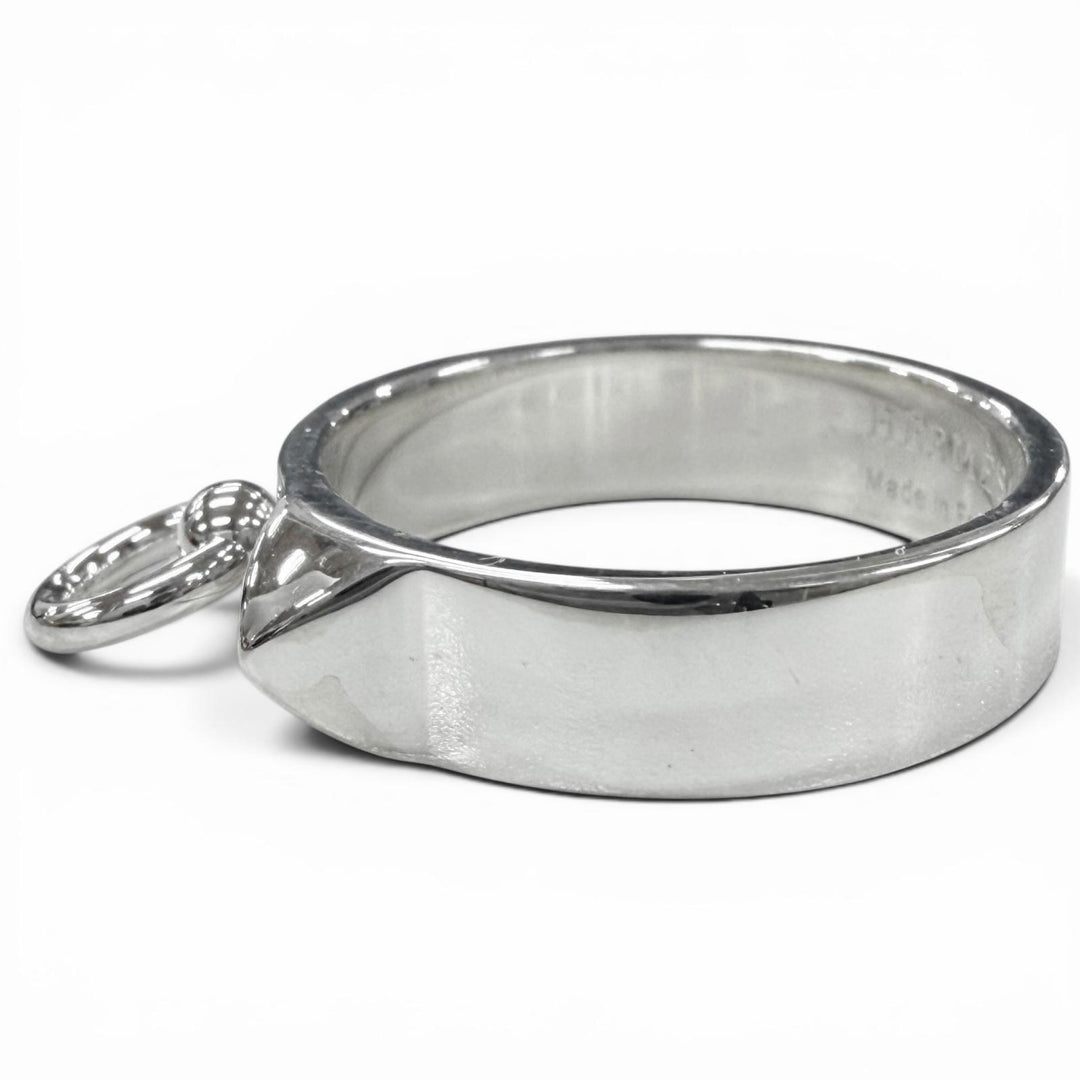 Excellent HERMES Ring ring Cory Edssian Silver AG925 mens 54