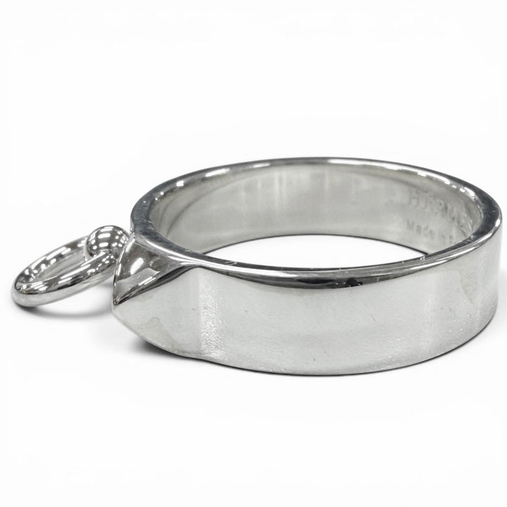 Excellent HERMES Ring ring Cory Edssian Silver AG925 mens 54