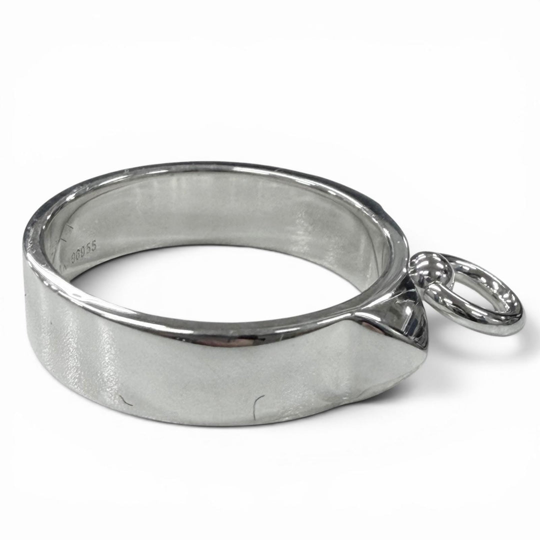 Excellent HERMES Ring ring Cory Edssian Silver AG925 mens 54