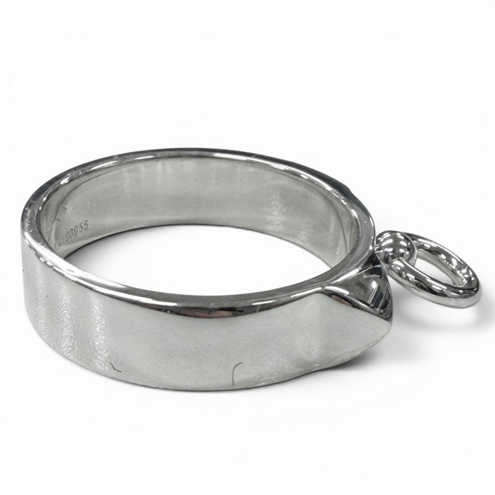 Excellent HERMES Ring ring Cory Edssian Silver AG925 mens 54