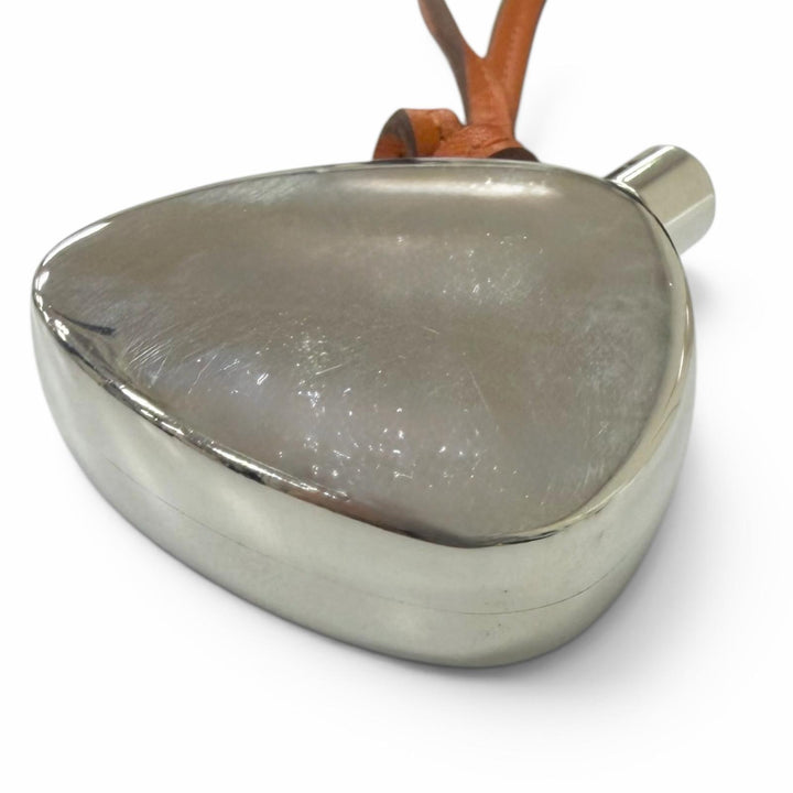 Great HERMES Necklace Perfume bottle Silver SV925 mens