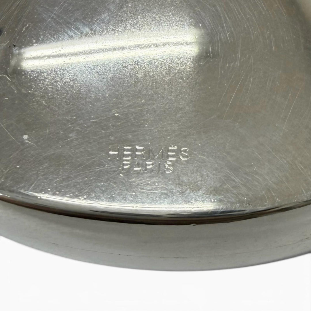 Great HERMES Necklace Perfume bottle Silver SV925 mens