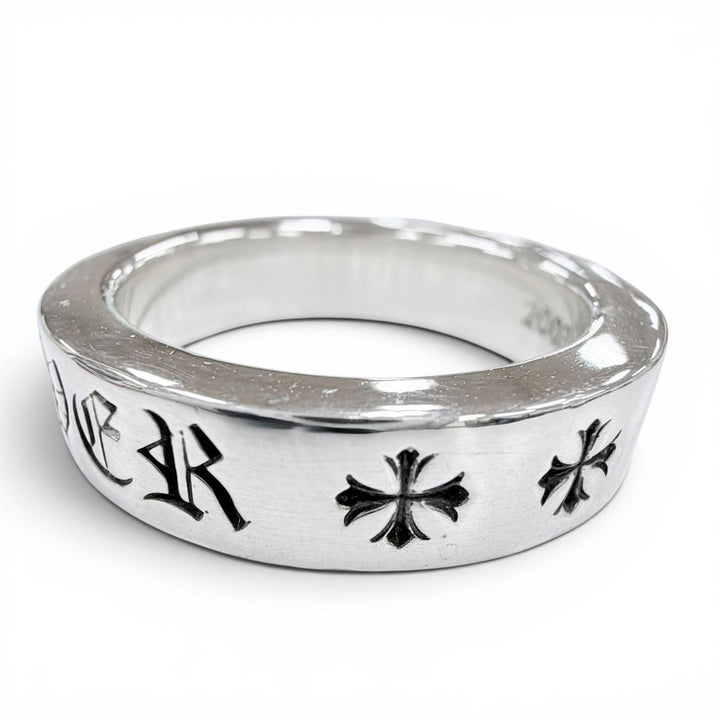 Excellent CHROME HEARTS Ring ring SPACER FOREVER 0.2"" Ring Silver 925 mens