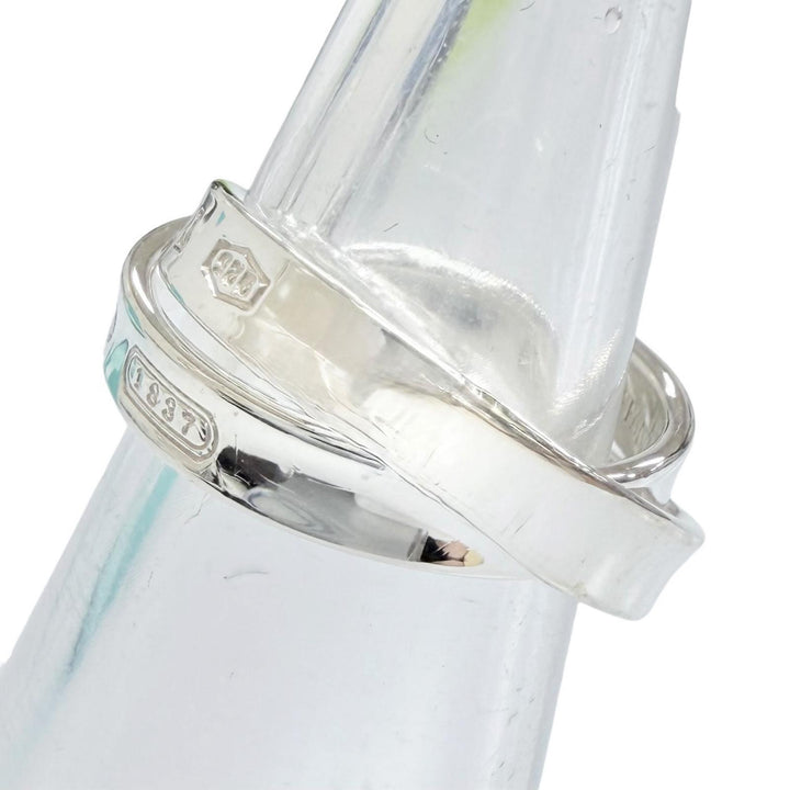 Excellent TIFFANY&Co. Ring 1837 Interlocking Circle Ring Purchased 925
