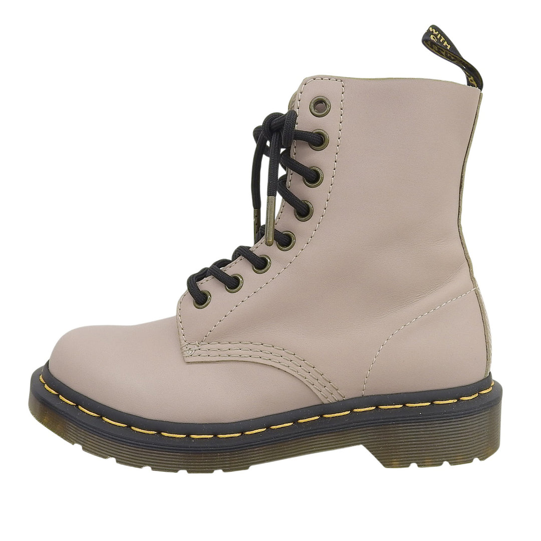 Pristine Dr.Martens short boots 1460 PASCAL pink beige leather Women