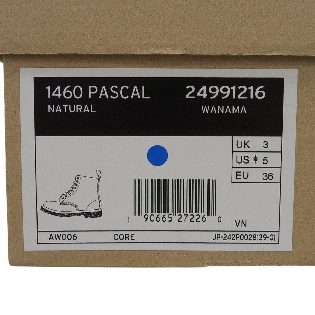 Pristine Dr.Martens short boots 1460 PASCAL pink beige leather Women
