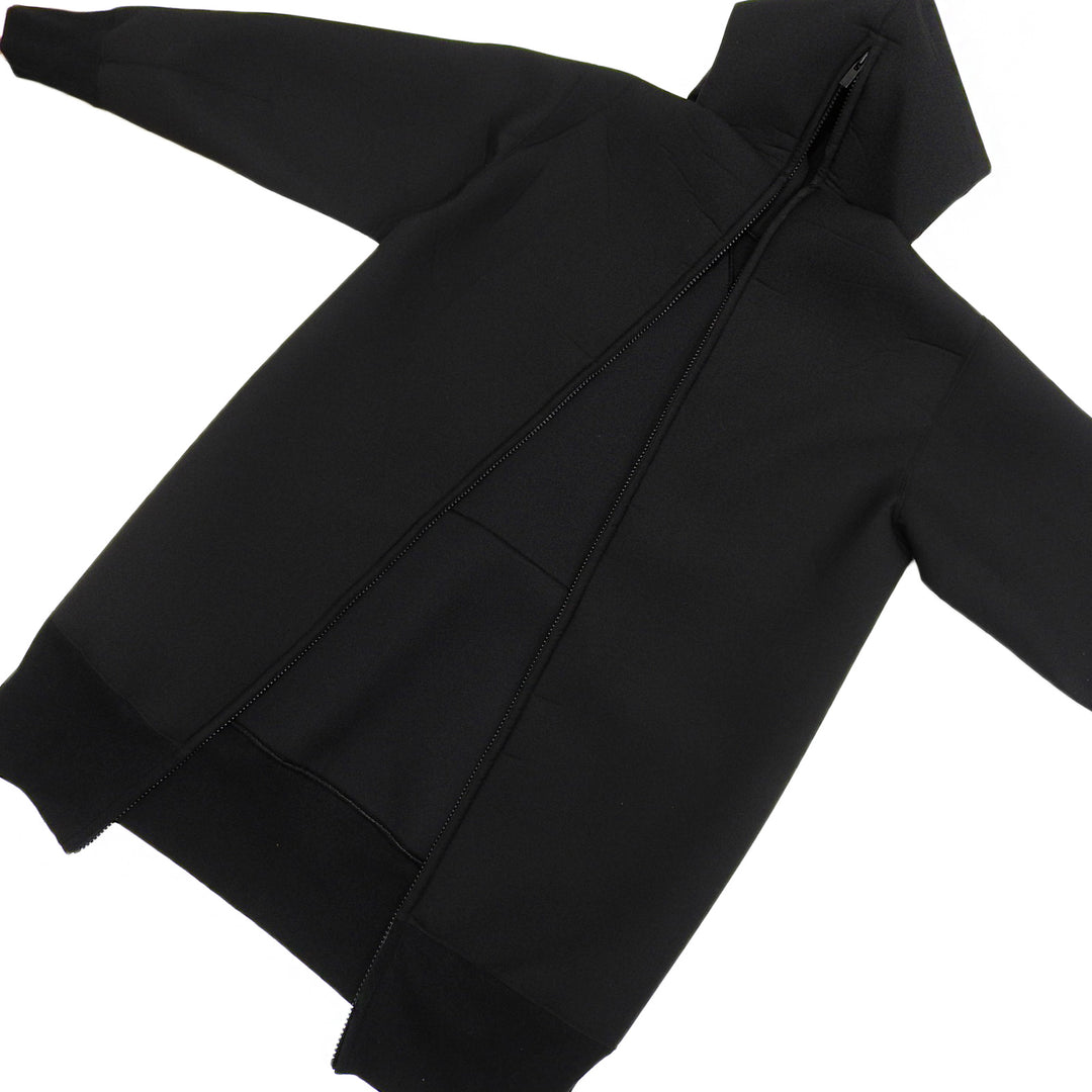Great Sacai one piece Suiting Bonding Hoodie black polyester Women 3 23-06769