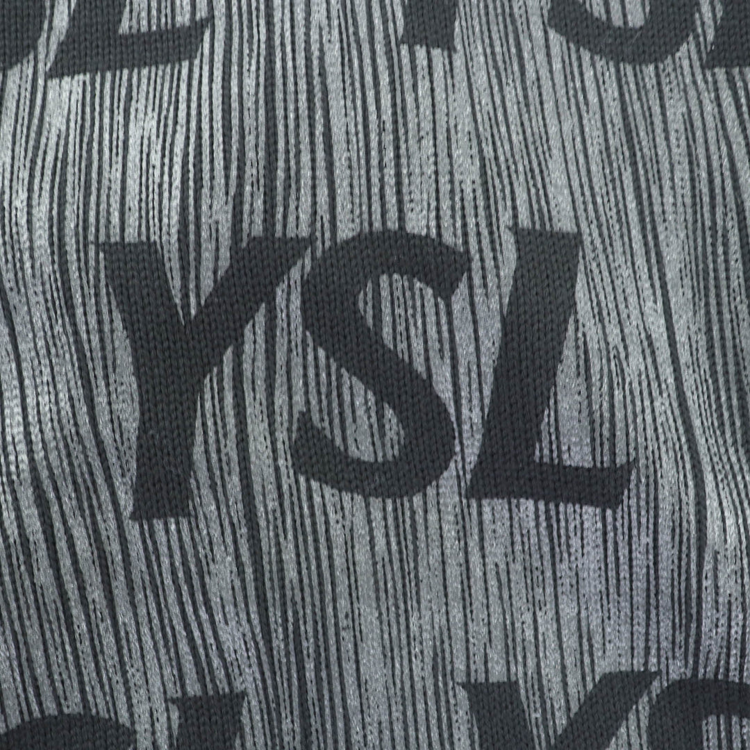 Excellent YVES SAINT LAURENT Short sleeve knit black wool Women M