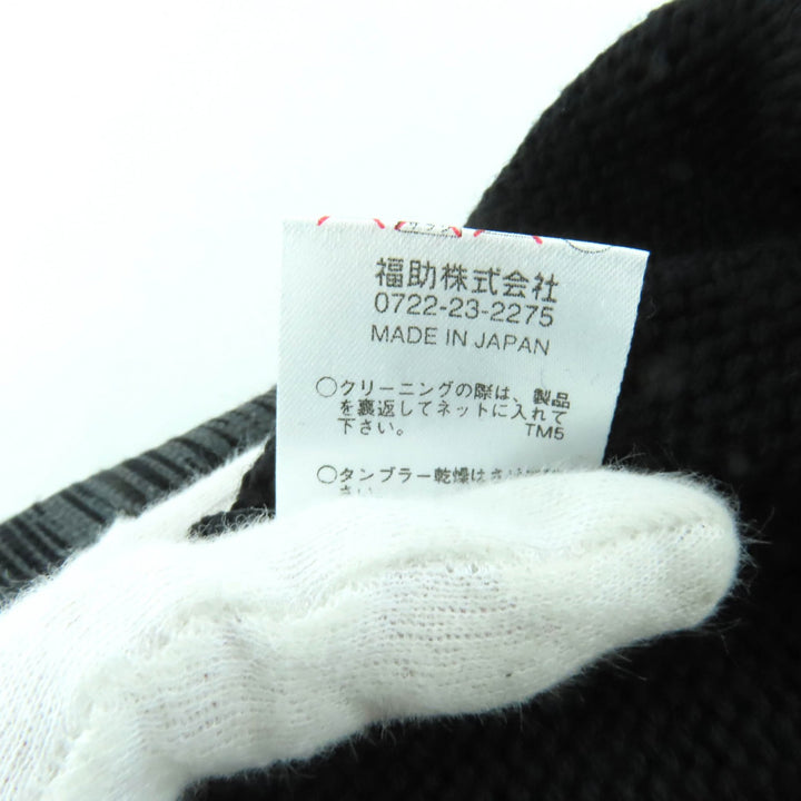 Excellent YVES SAINT LAURENT Short sleeve knit black wool Women M