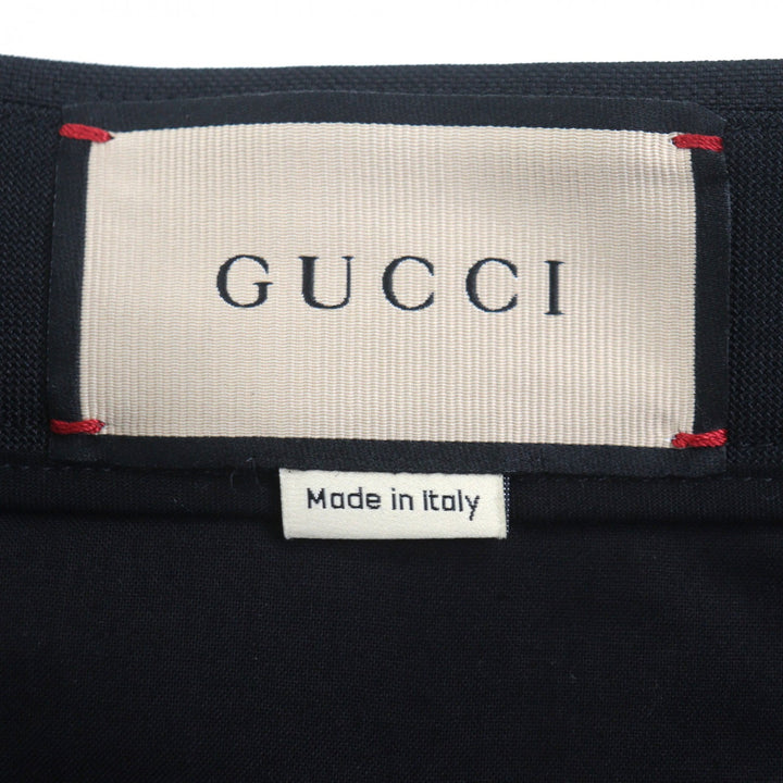 素晴らしい GUCCI スラックス ブラック ポリエステル メンズ 48 751787