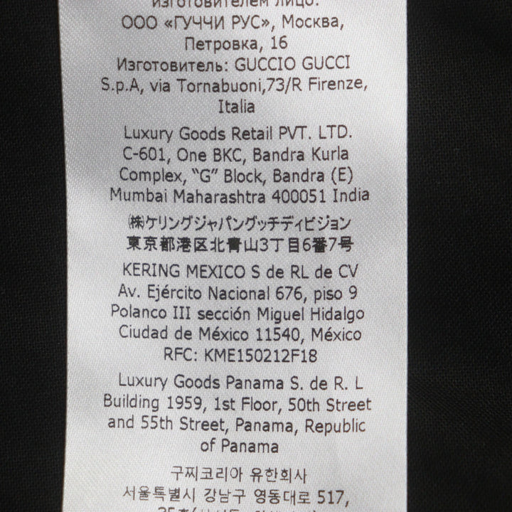 素晴らしい GUCCI スラックス ブラック ポリエステル メンズ 48 751787