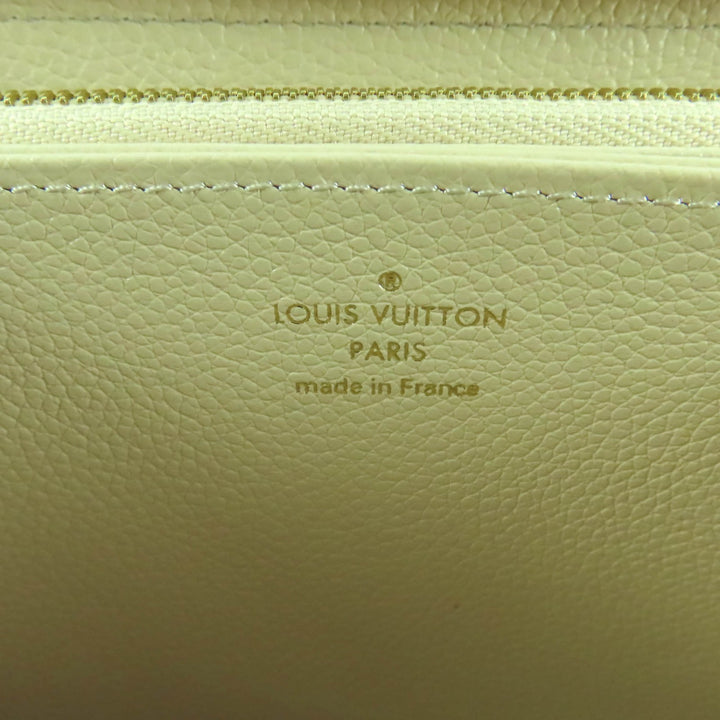 Pristine LOUIS VUITTON Purse light beige Monogram Ann Platt Women M81914