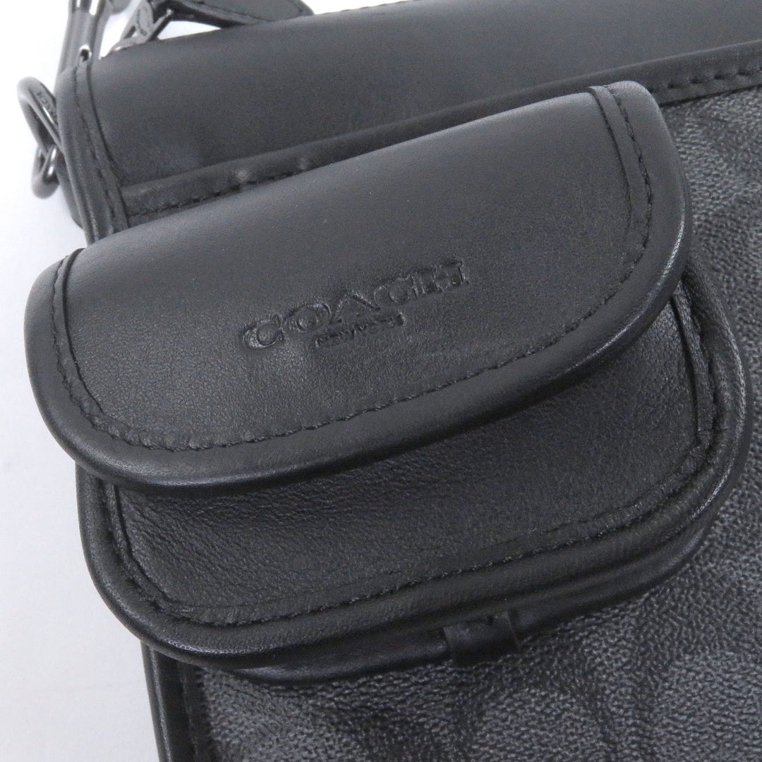 優れたCOACHショルダーバッグ ヘリテージ コンバーチブル クロスボディ