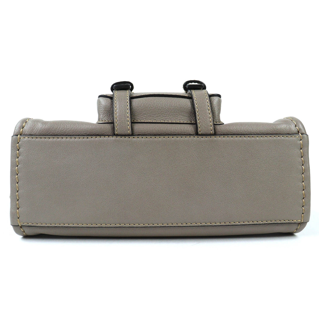 Excellent Chloe Shoulder Bag EDITH MINI BAG 2WAY handbag gray CHC21WS451F43053