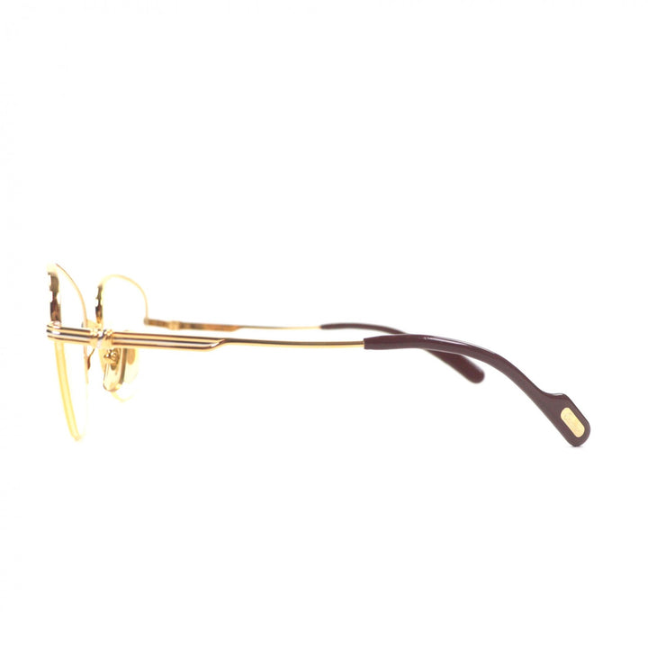 Great Cartier Glasses Trinity Half rim gold mens