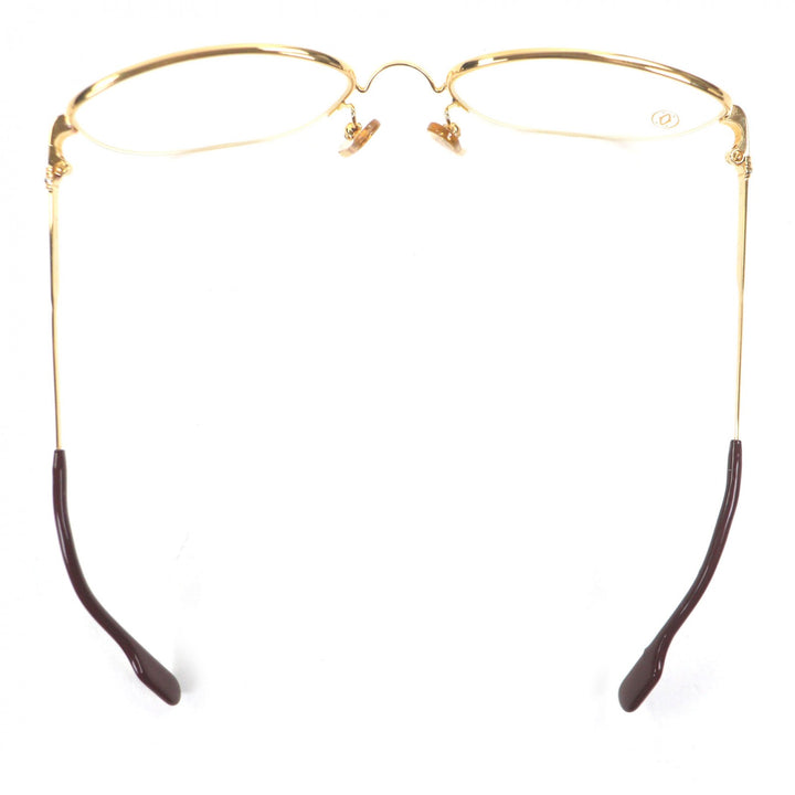 Great Cartier Glasses Trinity Half rim gold mens