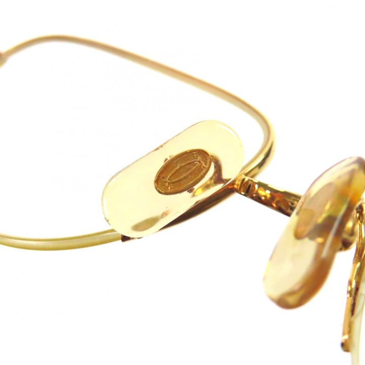 Great Cartier Glasses Trinity Half rim gold mens