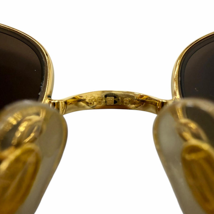 Great Cartier sunglasses 140 Trinity Half-Rim gold mens
