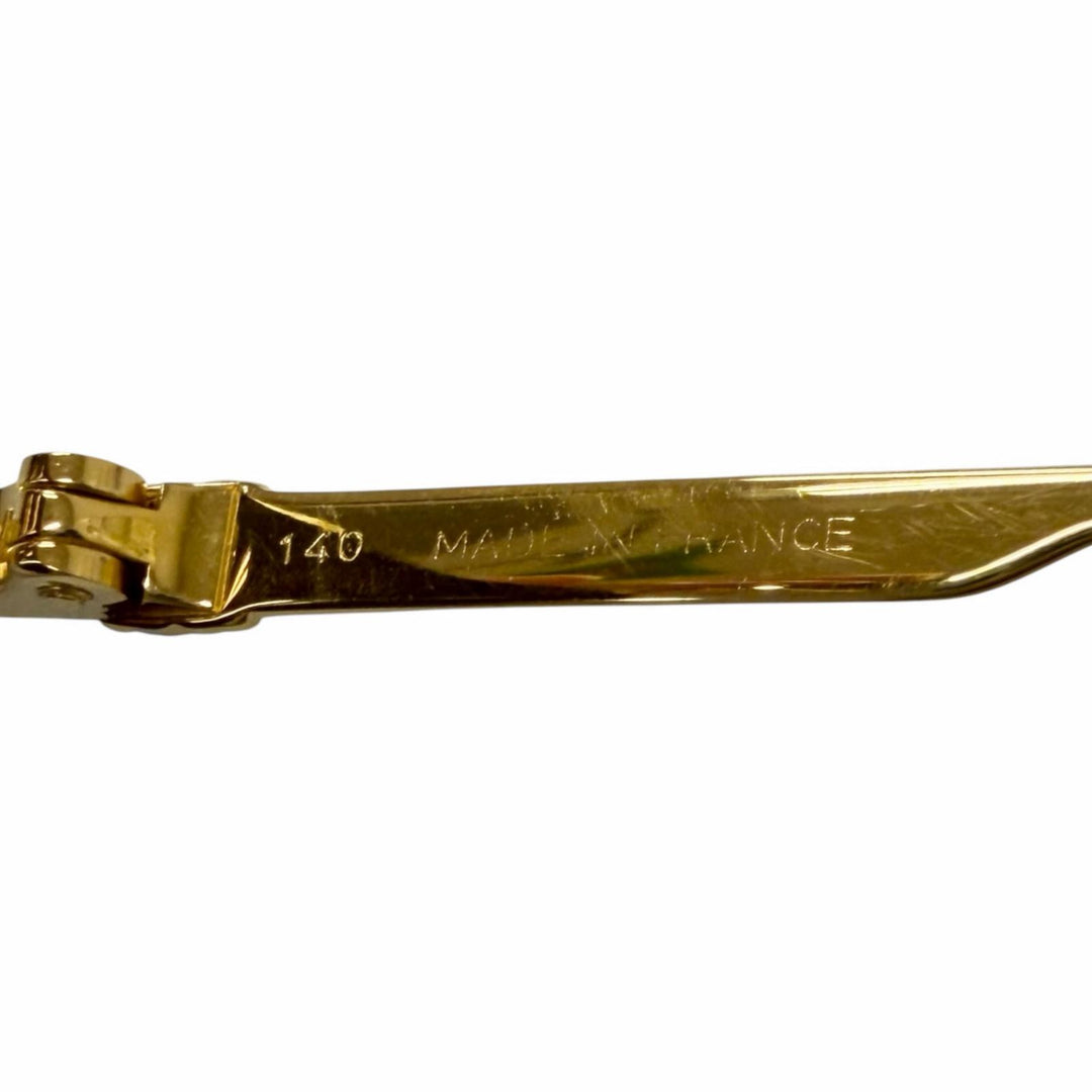 Great Cartier sunglasses 140 Trinity Half-Rim gold mens